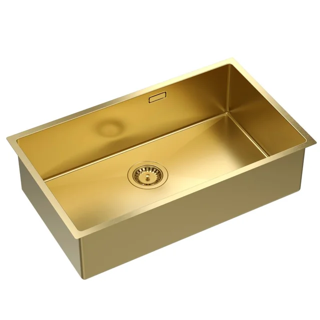 ANTHONY steel sink 80 Gold