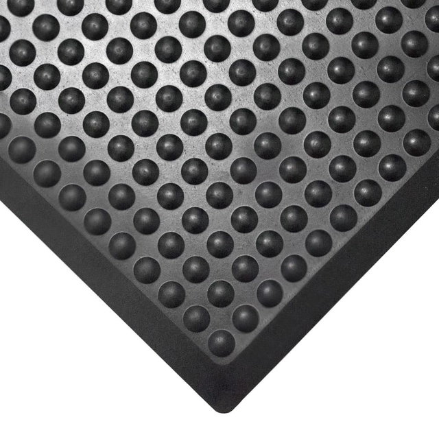 Anti-fatigue Mat Bubblemat Black 25% Nitrile 0.6 M X 0.9 M