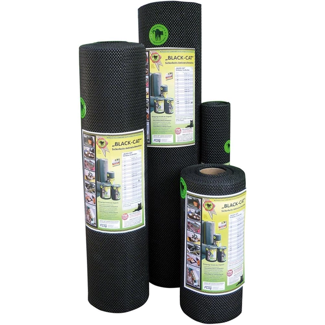 Anti-slip mat rolled goods 100cmx10m BLACK CAT