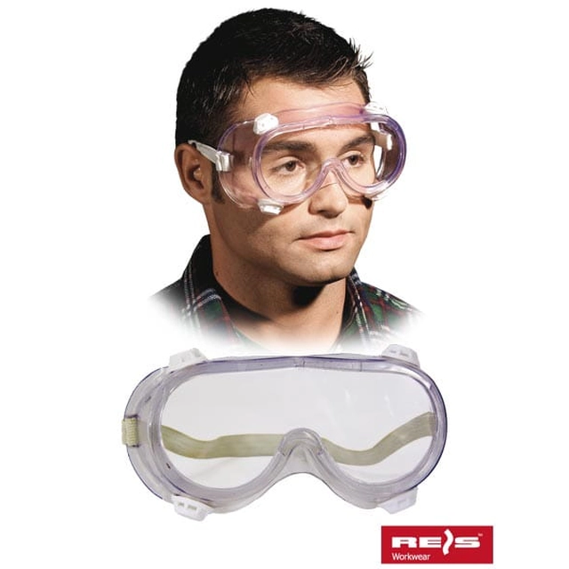 Anti-spatter safety goggles, optical class 1 | GOG-AIR