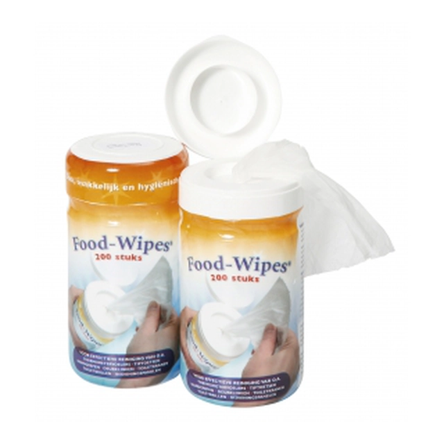 Antibakteeriset puhdistusliinat "Food Wipes" 270806