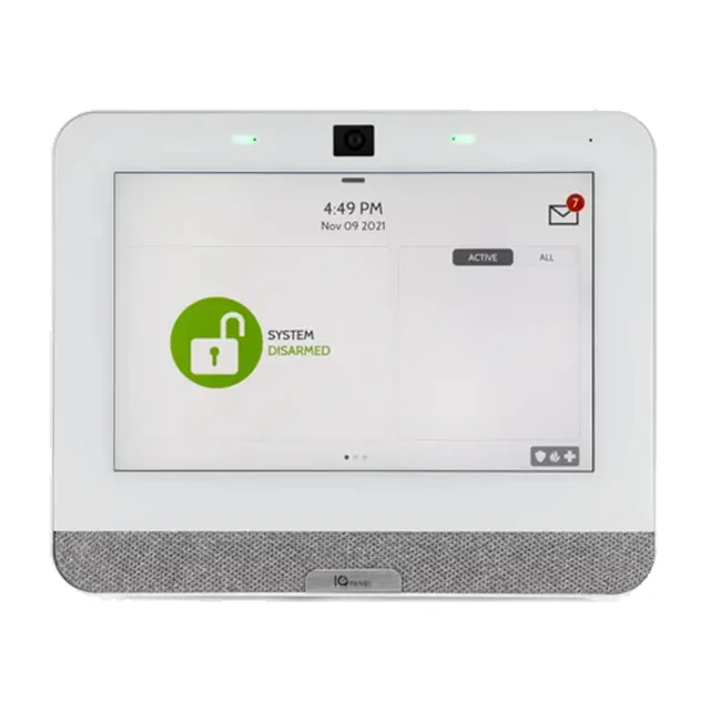 Antifurto wireless, PowerG 868 MHz, touch screen, funzionalità SmartHome - DSC IQP4015