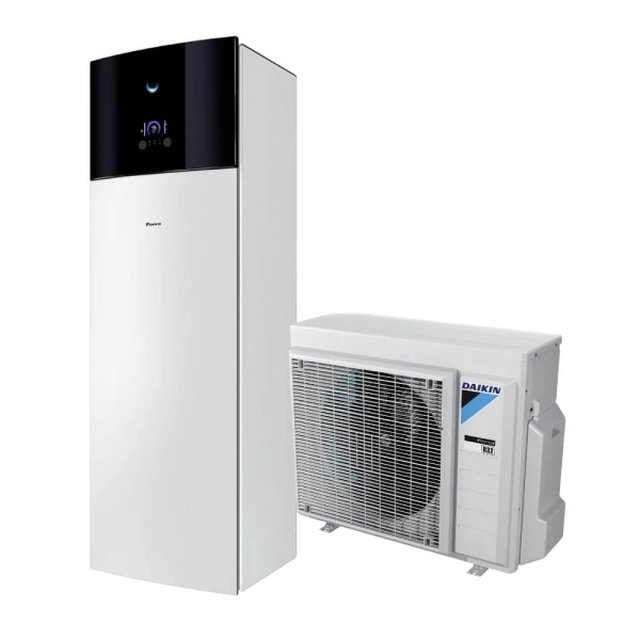 Αντλία θερμότητας αέρα-νερού Daikin Altherma 3 Διζωνική 180L λέβητας EHVZ 04S18E6V/ERGA 04EV