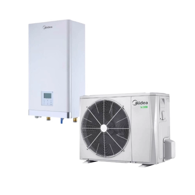 Αντλία θερμότητας αέρα-νερού Midea M-Thermal Arctic 10kW, 190L boiler