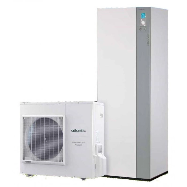 Αντλία θερμότητας Atlantic A-split EXTENSA DUO 6KW + HUW 190 + BUFFER 16