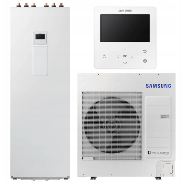 Αντλία θερμότητας SAMSUNG AE260TNWTEH/EU + AE090MXTPGH/EU Split - 9kW