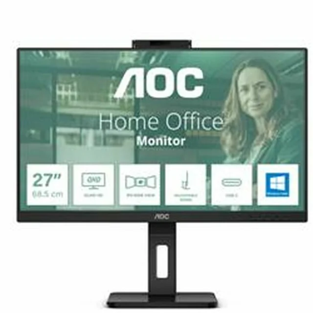 AOC monitorius Q27P3CW 27&quot; Quad HD 75 Hz 60 Hz