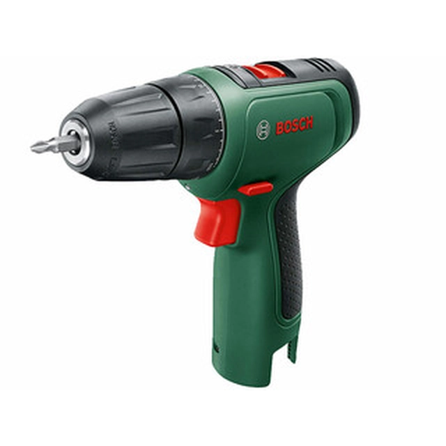 Aparafusadora sem fio Bosch EasyDrill 1200 com mandril 12 V | 18 Nm/30 Nm | Escova de carbono | Sem bateria e carregador | Em uma caixa de papelão