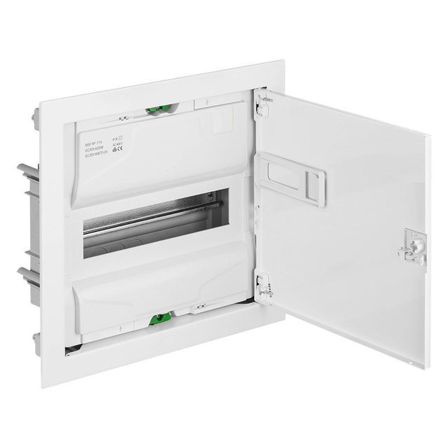 Aparamenta de empotrar MT ONNLINE 1x12 modular IP30 (N+PE) puerta metálica