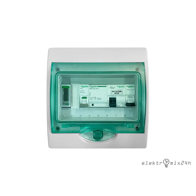 Aparamenta para asegurar una bomba de calor monobloque 1-fazowej FoxAir Green Line 9kW GL-9-1