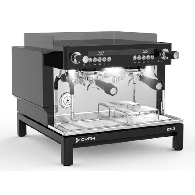 Aparat de cafea 2-grupowy EX3 Mini 2GR B PID Smartsteam | 2,8 kW | Versiune de top Calitate Resto