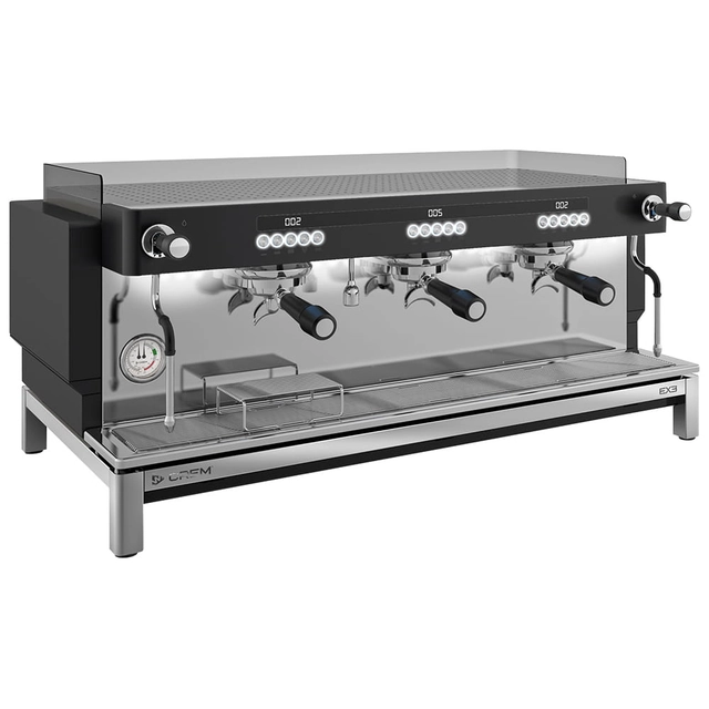 Aparat de cafea 3-grupowy EX3 3GR B PID | 4,35 kW | Versiune de top