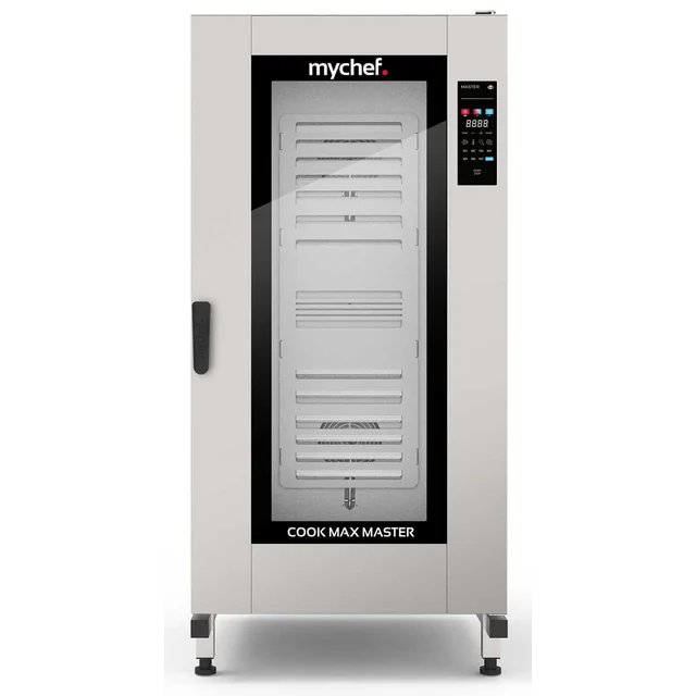 Aparat electric combinat cu abur | cu carucior | sistem automat de spalare | 20xGN1/1 | 34,7 kW | 400 V | Mychef COOK MAX MAST