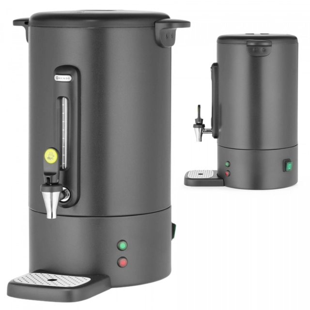 Aparat za kavo Percolator Black 13l Za hotelski bife Hendi 211489