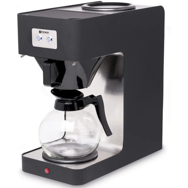 Aparat za kavu, preljevni aparat za kavu s vrčem 1.8L za filtere 110/250mm Hendi 208533