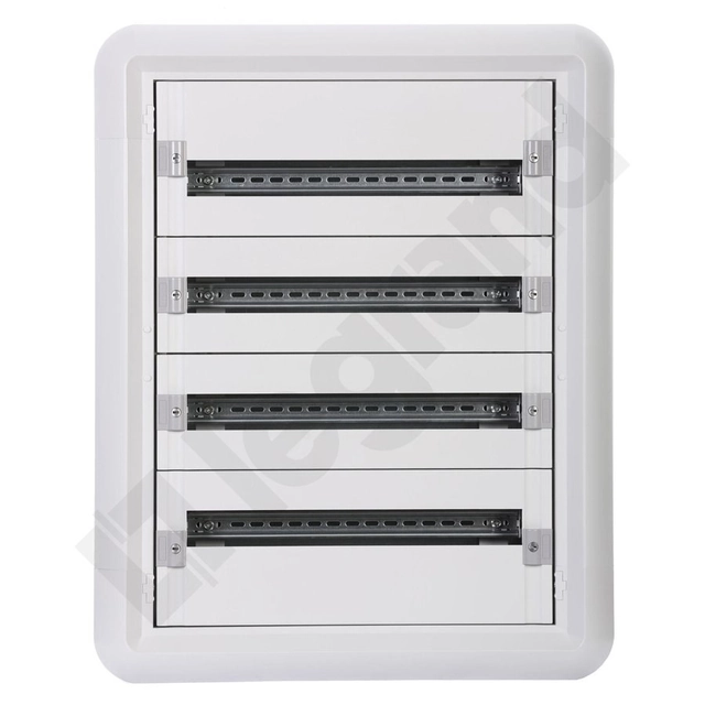 Aparatură de distribuție încasatăXL3 160 izolat 4x24 modulare (96 modular) - fără uși