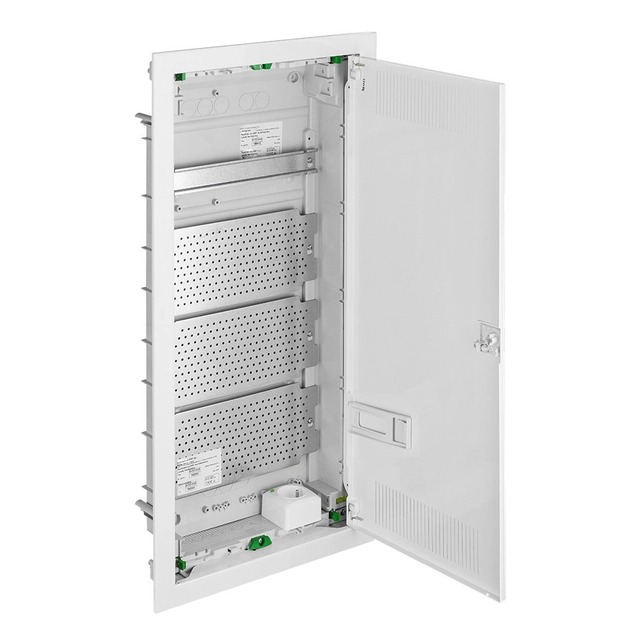 Aparelhagem MULTIMÍDIA MT ONNLINE 4x12 modular IP30 porta de metal (48 modular)