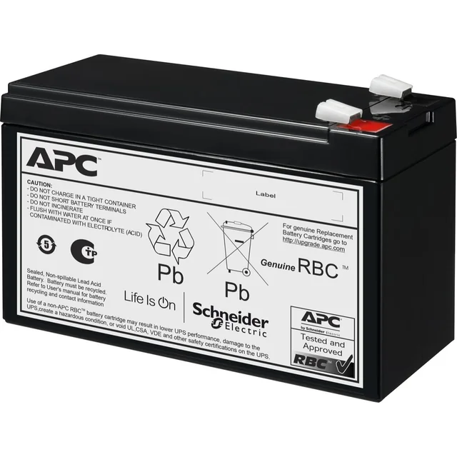 APC APC Cartouche de batterie de remplacement #177 - USV-Akku - Bleisaure - 9000 mAh - Schwarz