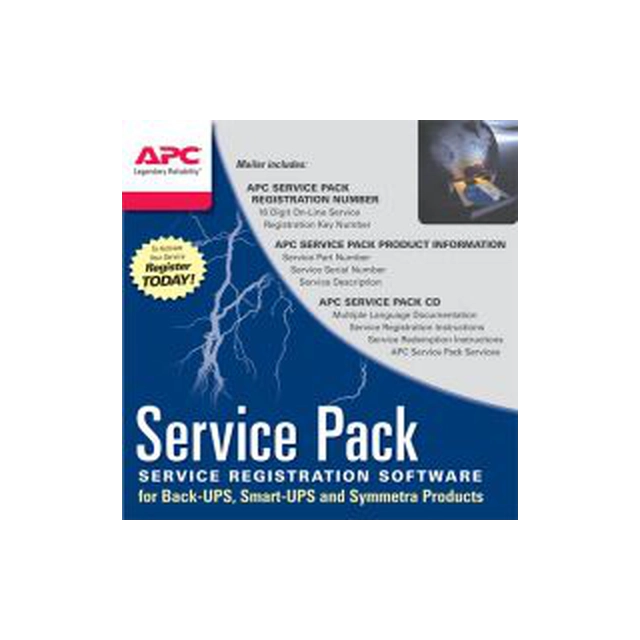 APC-servicegarantie 3 jaar (WBEXTWAR3YR-SP-03)