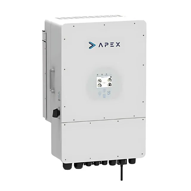 Apex saules pārveidotājs (DEYE) hibrīds 10kW 48v 2xMPPT APEX-E-P3-10K