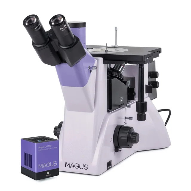 Apgrieztais digitālais metalurģiskais mikroskops MAGUS Metāls VD700 BD