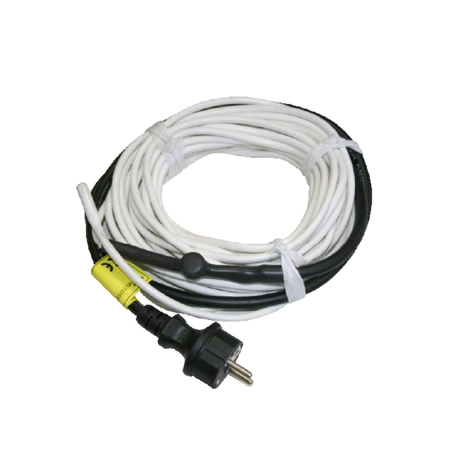 Apkures kabelis kondensātam Tecnosystemi, 45W 3 m ar termostatu un kontaktdakšu