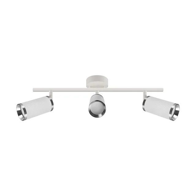 Aplique de pared y techo FRIDA SPT GU10 3I BLANCO/CROMO