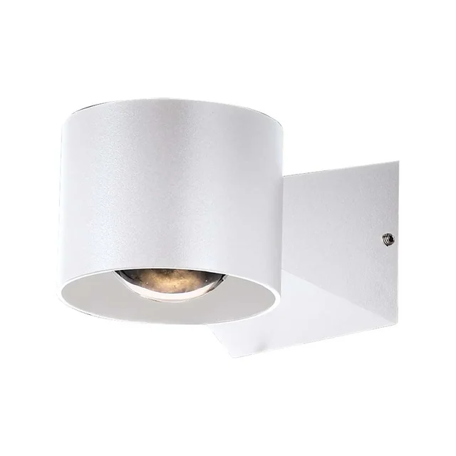 Apliques de pared LED - Redondos - IP65 - Cuerpo blanco - 5 Vatios - 465 Lúmenes - 3000K