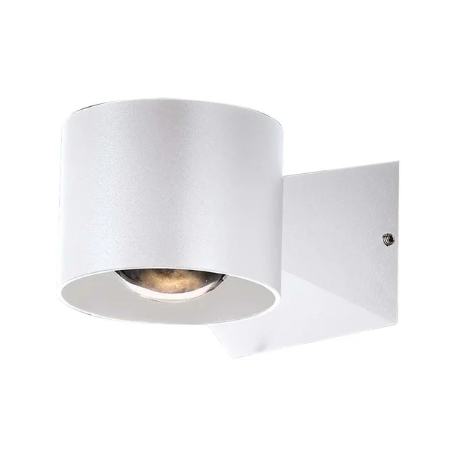 Apliques de pared LED - Redondos - IP65 - Cuerpo blanco - 5 Vatios - 500 Lúmenes - 4000K