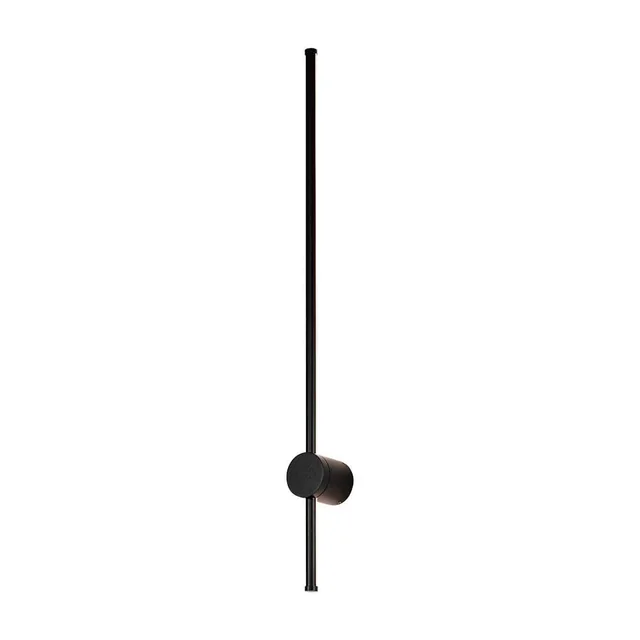 Apliques de pared modernos LED - IP65 - Cuerpo negro - 12 Vatios - 1400 Lúmenes - 3000K