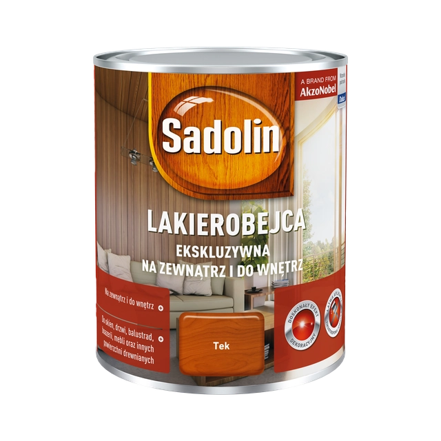 Αποκλειστικός λεκές βερνικιού Sadolin tek 0,75L