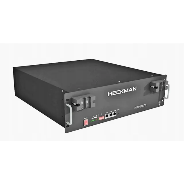Αποθήκευση ενέργειας Heckman RLFP51100A 5,12 kWh