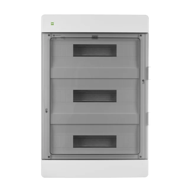 Appareillage AREO en saillie IP40 3X18 Porte fumée blanche