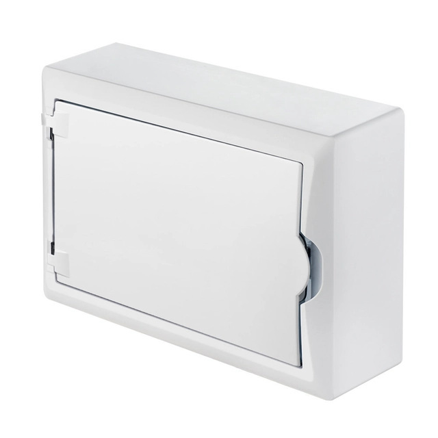 Appareillage de commutation en saillie 1x12 modulaire blanc IP40 en ligne