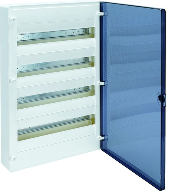 Appareillage de commutation en saillie Golf IP40, porte transparente,72 modulaire