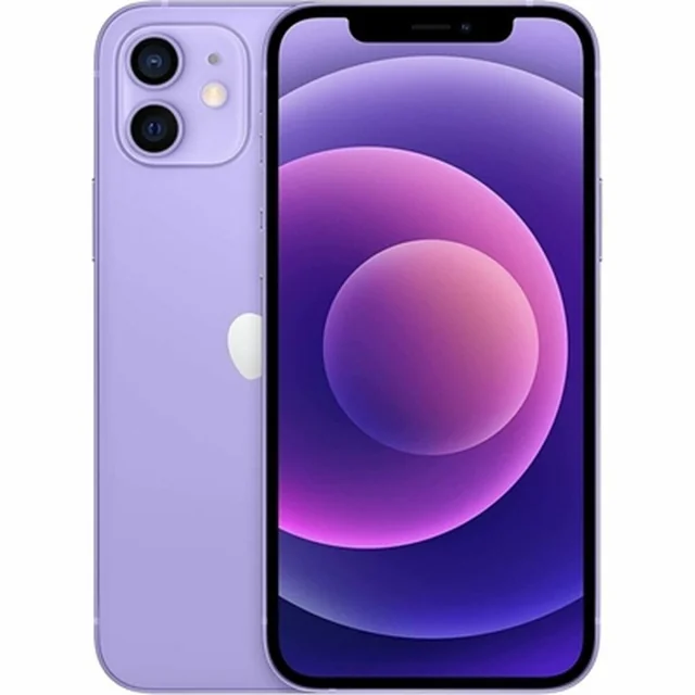 Apple iPhone išmanieji telefonai 12 6,1 OLED HEXACORE 64 GB Violetinė A14 6,1&quot; (atnaujinta A)