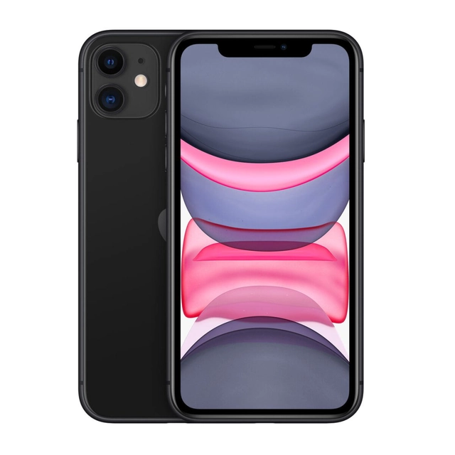 Apple išmanieji telefonai iPhone 11 Juoda 6,1&quot; 128 GB