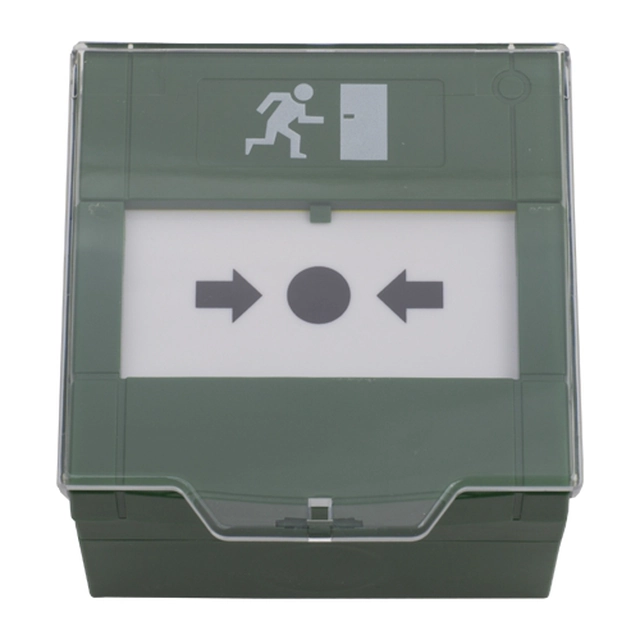 Applicable plastic button, for emergency exit CSB-800G2