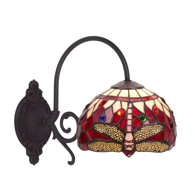 Applique de perete Viro Belle Rouge, alama, castan, 60 W 20 x 26 x 33 cm