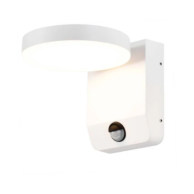 Appliques murales LED rotatives avec capteur - IP65 - Blanc - 17W - 2480 Lumens - 3000K