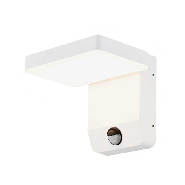 Appliques murales LED rotatives avec capteur - IP65 - Blanc - 17W - 2520 Lumens - 3000K - Numéro de modèle : - VT-11020S-SQ-W