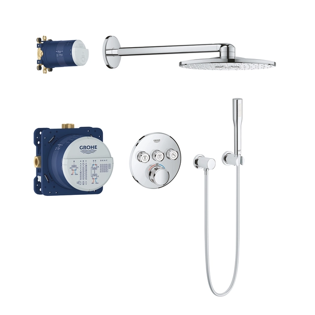 Apslēptais dušas komplekts Grohe, Grohtherm SmartControl Perfect SmartActive 310