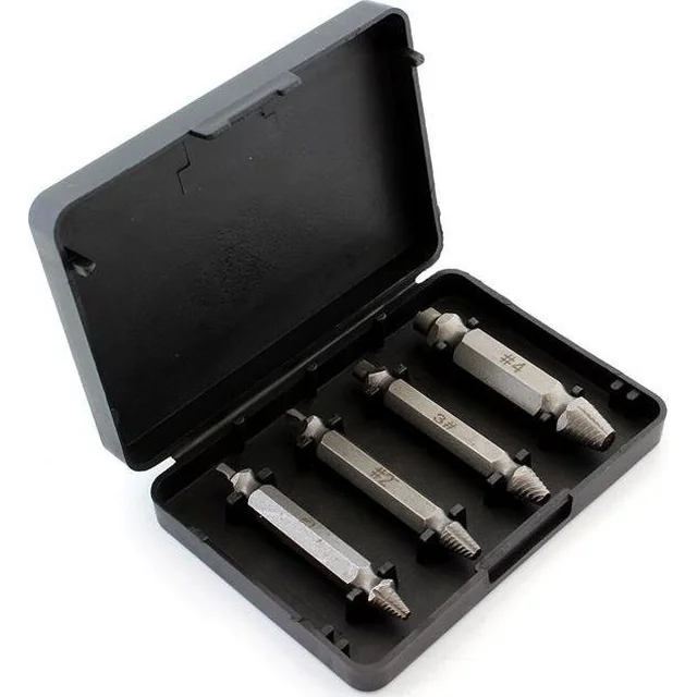 Apte Screwdrivers for broken screws 4 pieces (NZ8A)