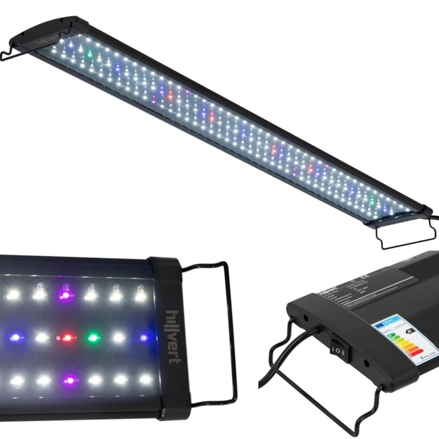 Aquariumplantengroei LED-lichtlamp volledig spectrum 129 dioden 90 cm 25 IN