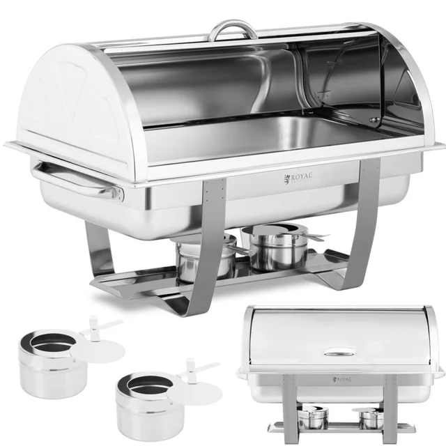 Aquecedor de alimentos de mesa para pasta com tampa RollTop GN 1/1 8.5 l