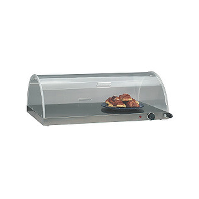 Aquecedor de croissants com tampa 450W 230V 920x520x(H)330mm