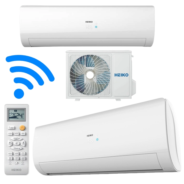 Ar condicionado Heiko Aria 2,6kW PILOT JS025-A1/JZ025-A1