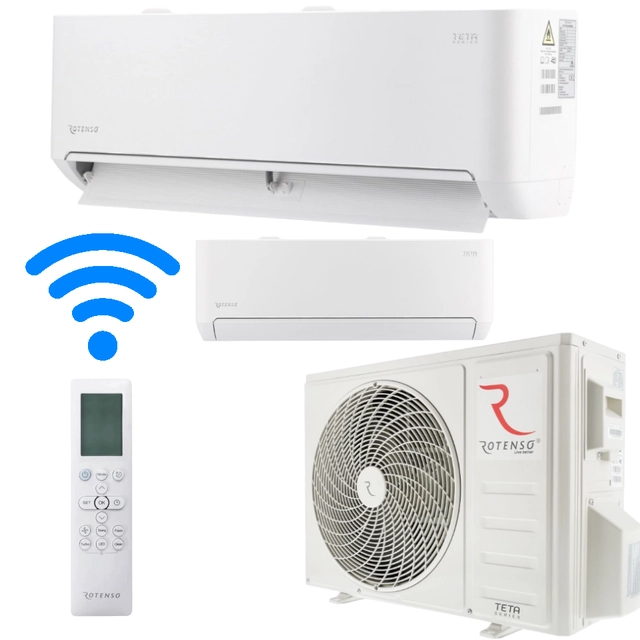 Ar condicionado Teta 5,1kW Conjunto WiFi ROTENSO 4D HD