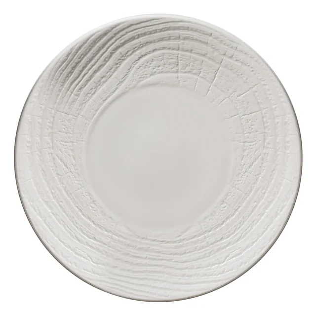 ARBORESCENCE Assiette plate 31 cm blanc