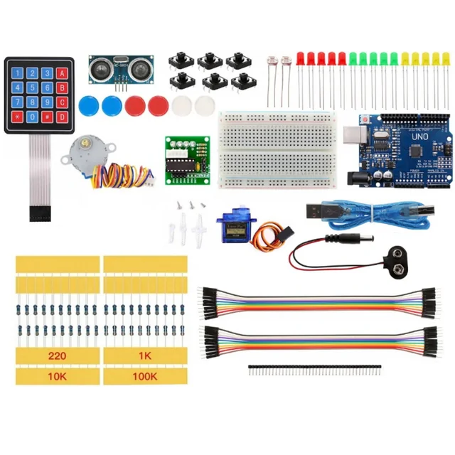 Arduino UNO L edukacinis rinkinys